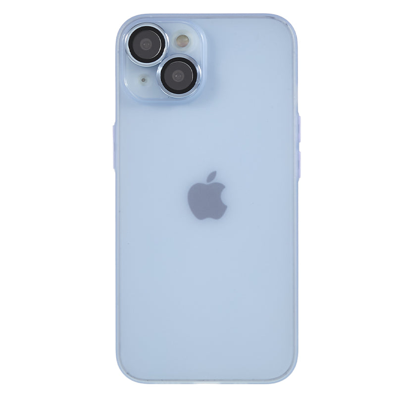 Protective Case for iPhone 13 Anti-Drop Matte TPU Phone Cover with Metal Camera Lens Frame Protective Case for iPhone 13 Anti-Drop Matte TPU Phone Cover with Metal Camera Lens Frame